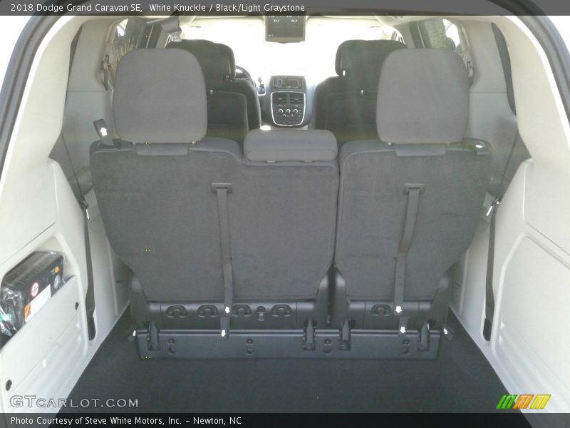 White Knuckle / Black/Light Graystone 2018 Dodge Grand Caravan SE