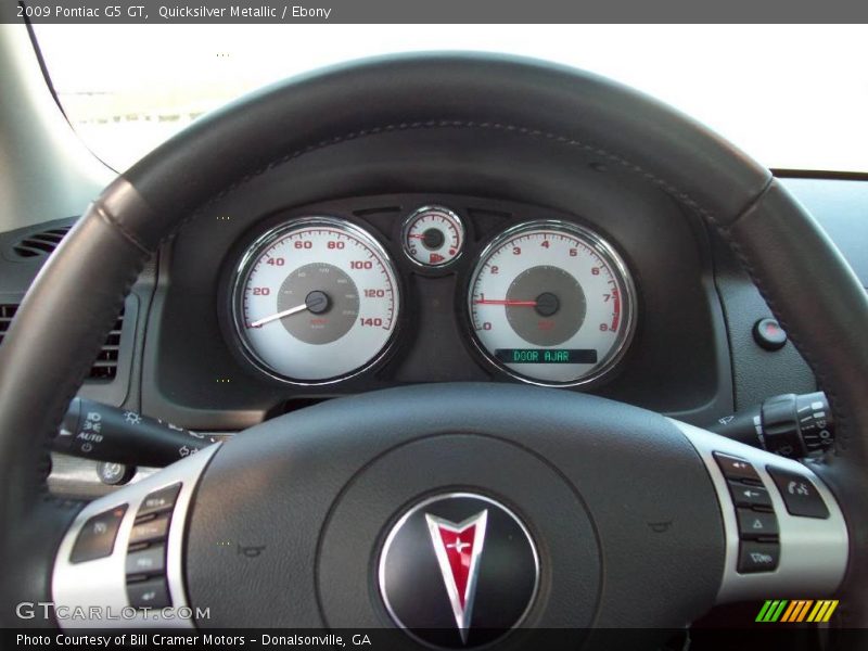 Quicksilver Metallic / Ebony 2009 Pontiac G5 GT