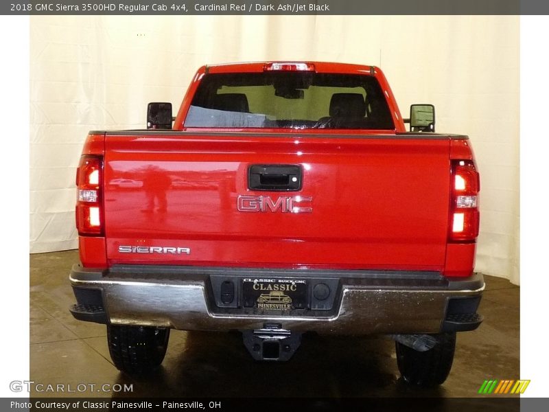 Cardinal Red / Dark Ash/Jet Black 2018 GMC Sierra 3500HD Regular Cab 4x4