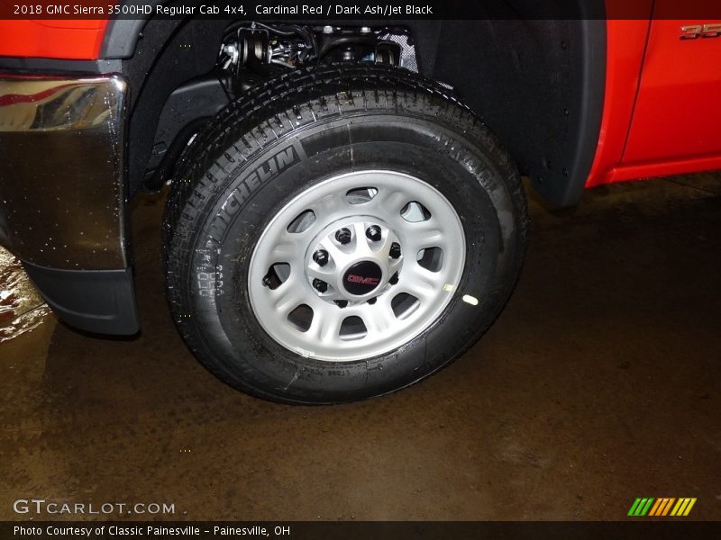 Cardinal Red / Dark Ash/Jet Black 2018 GMC Sierra 3500HD Regular Cab 4x4
