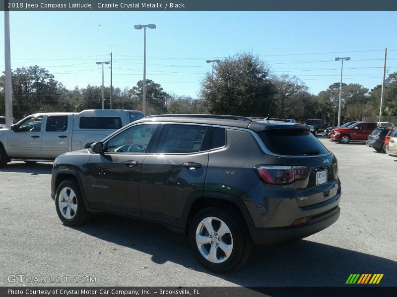 Granite Crystal Metallic / Black 2018 Jeep Compass Latitude