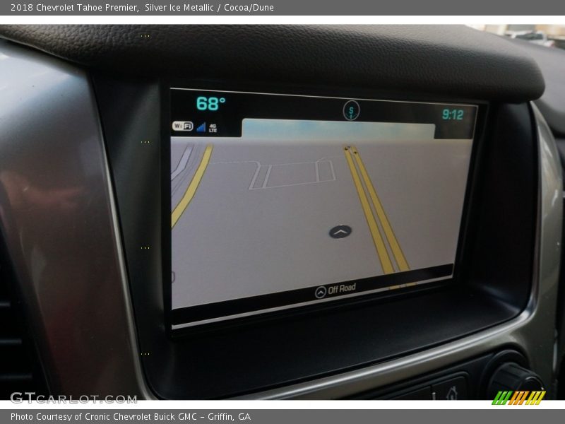 Silver Ice Metallic / Cocoa/Dune 2018 Chevrolet Tahoe Premier