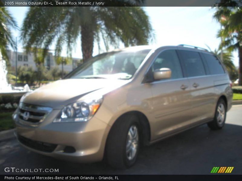 Desert Rock Metallic / Ivory 2005 Honda Odyssey EX-L