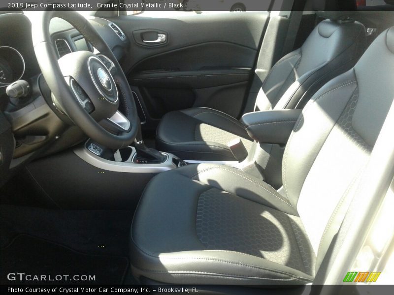 Granite Crystal Metallic / Black 2018 Jeep Compass Latitude