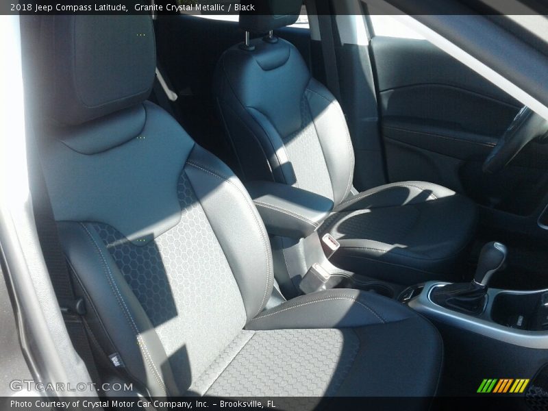 Granite Crystal Metallic / Black 2018 Jeep Compass Latitude