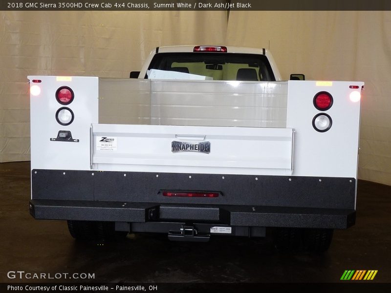 Summit White / Dark Ash/Jet Black 2018 GMC Sierra 3500HD Crew Cab 4x4 Chassis