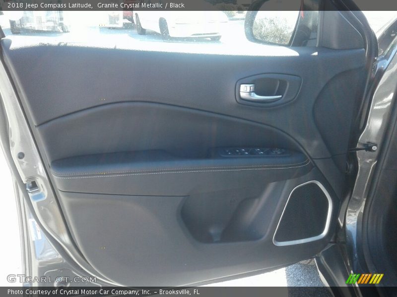 Granite Crystal Metallic / Black 2018 Jeep Compass Latitude