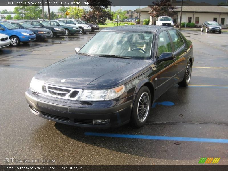 Midnight Blue / Warm Beige 2001 Saab 9-5 Sedan