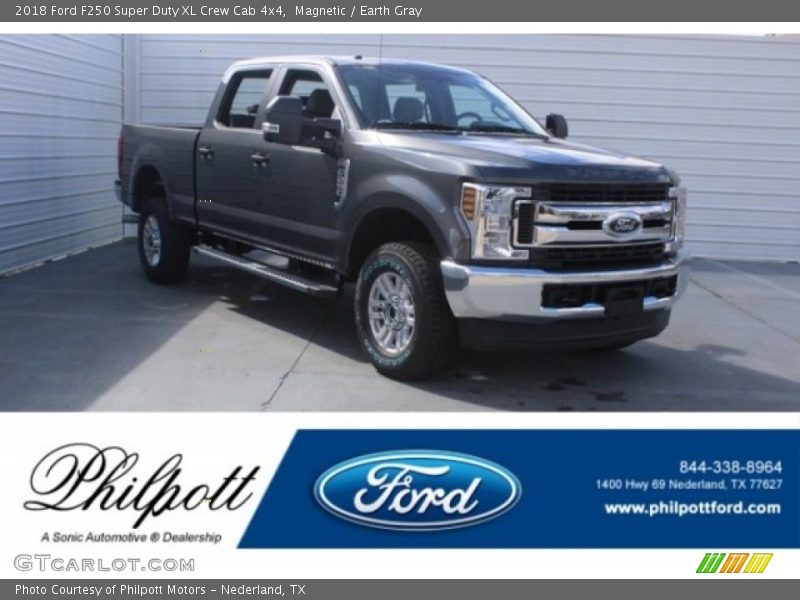 Magnetic / Earth Gray 2018 Ford F250 Super Duty XL Crew Cab 4x4