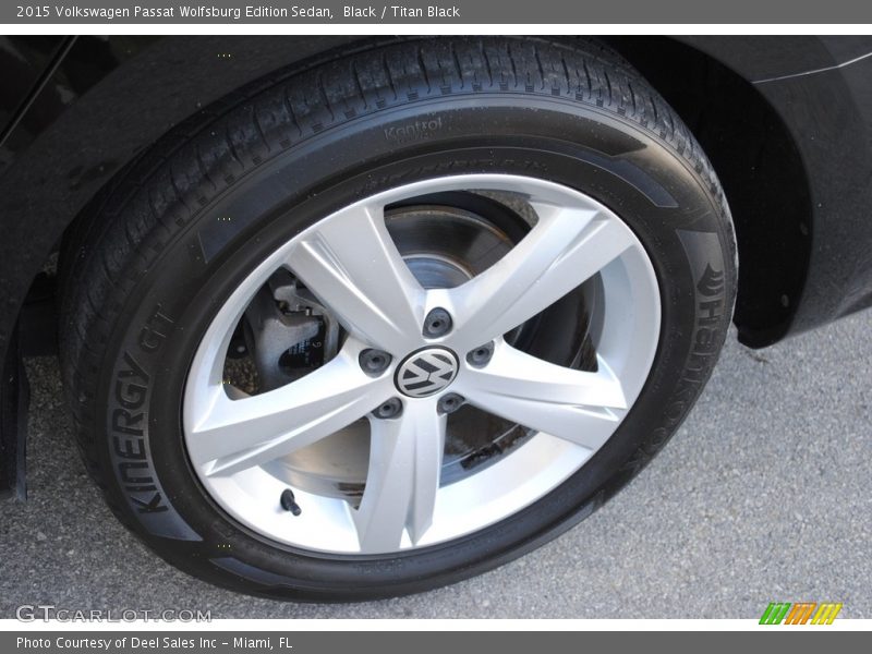 Black / Titan Black 2015 Volkswagen Passat Wolfsburg Edition Sedan