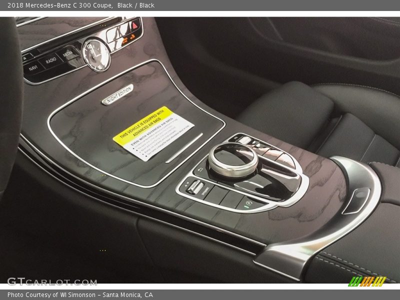 Black / Black 2018 Mercedes-Benz C 300 Coupe