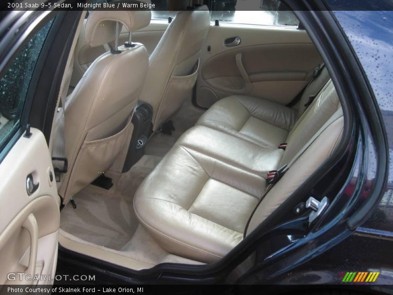 Midnight Blue / Warm Beige 2001 Saab 9-5 Sedan