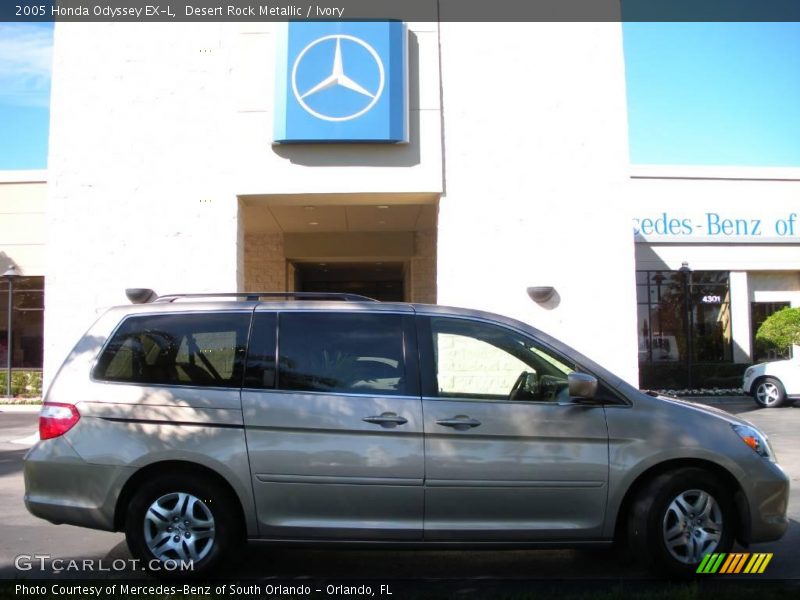 Desert Rock Metallic / Ivory 2005 Honda Odyssey EX-L