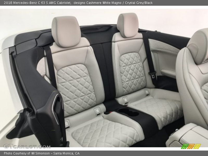 Rear Seat of 2018 C 63 S AMG Cabriolet
