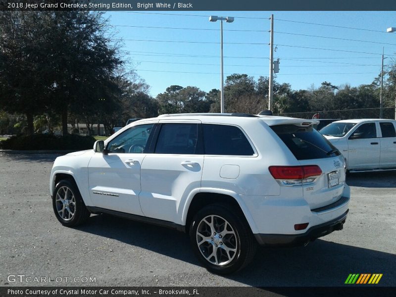 Bright White / Black 2018 Jeep Grand Cherokee Sterling Edition