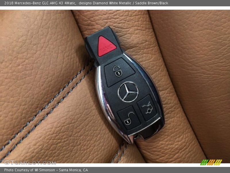 Keys of 2018 GLC AMG 43 4Matic