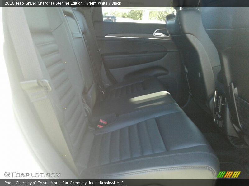 Bright White / Black 2018 Jeep Grand Cherokee Sterling Edition