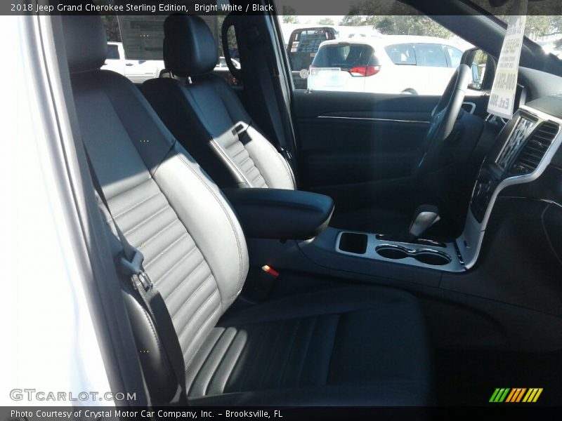 Bright White / Black 2018 Jeep Grand Cherokee Sterling Edition