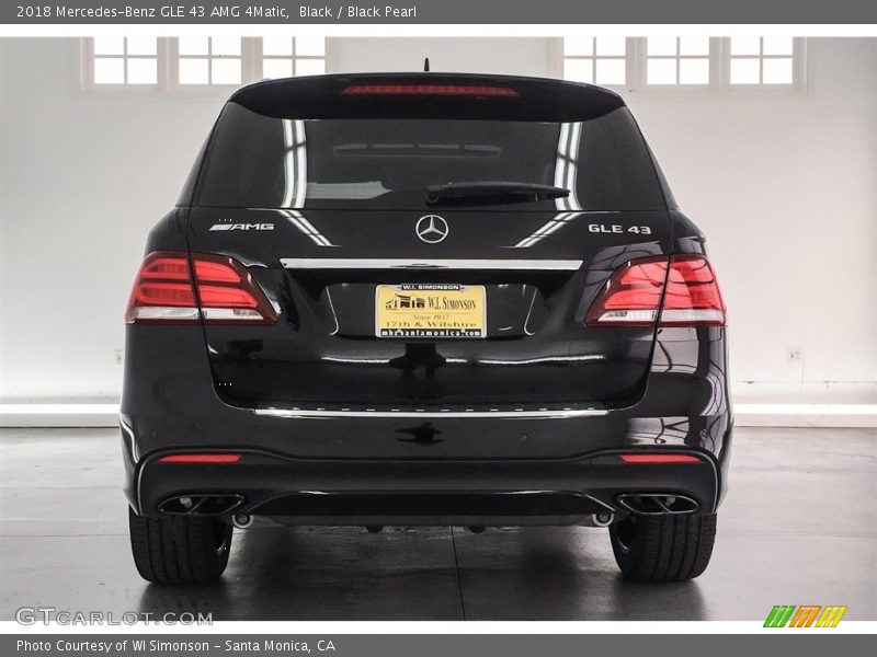 Black / Black Pearl 2018 Mercedes-Benz GLE 43 AMG 4Matic