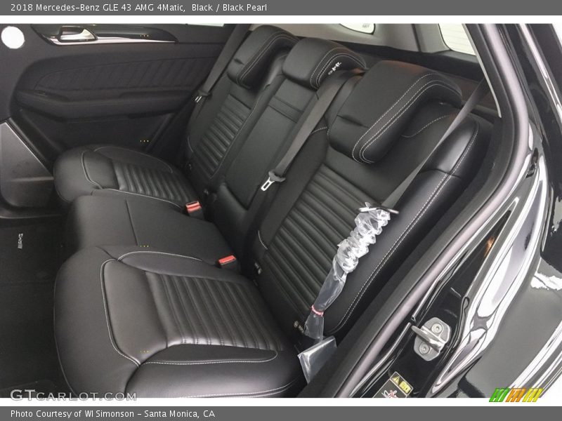 Rear Seat of 2018 GLE 43 AMG 4Matic