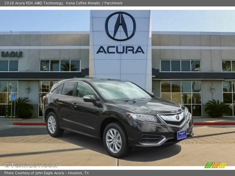 Kona Coffee Metallic / Parchment 2018 Acura RDX AWD Technology