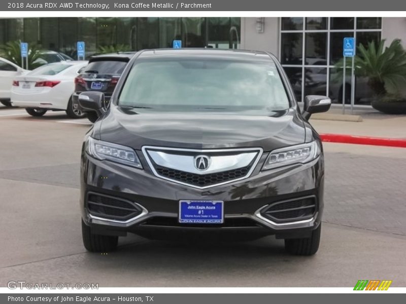 Kona Coffee Metallic / Parchment 2018 Acura RDX AWD Technology