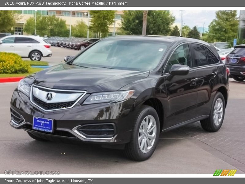 Kona Coffee Metallic / Parchment 2018 Acura RDX AWD Technology