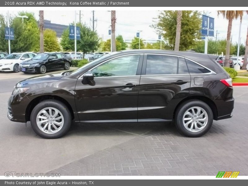 Kona Coffee Metallic / Parchment 2018 Acura RDX AWD Technology