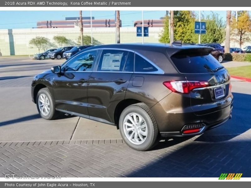 Kona Coffee Metallic / Parchment 2018 Acura RDX AWD Technology