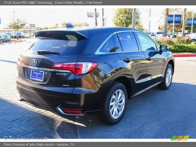 Kona Coffee Metallic / Parchment 2018 Acura RDX AWD Technology