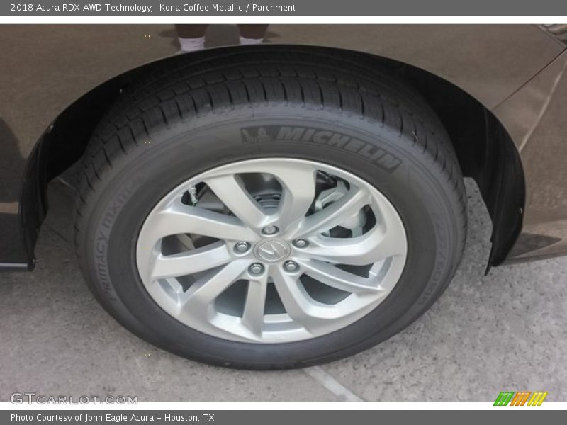 Kona Coffee Metallic / Parchment 2018 Acura RDX AWD Technology