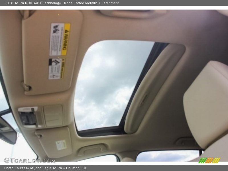 Kona Coffee Metallic / Parchment 2018 Acura RDX AWD Technology