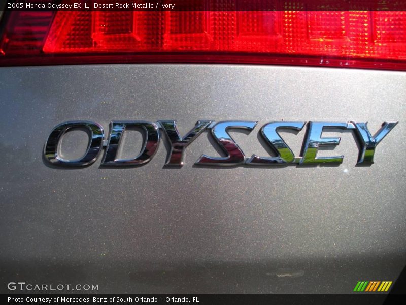 Desert Rock Metallic / Ivory 2005 Honda Odyssey EX-L