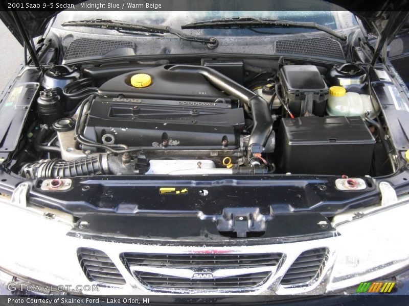 Midnight Blue / Warm Beige 2001 Saab 9-5 Sedan