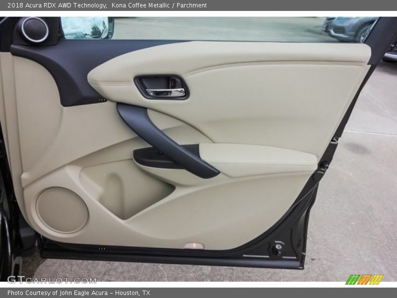 Kona Coffee Metallic / Parchment 2018 Acura RDX AWD Technology