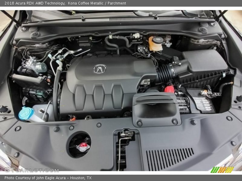 Kona Coffee Metallic / Parchment 2018 Acura RDX AWD Technology