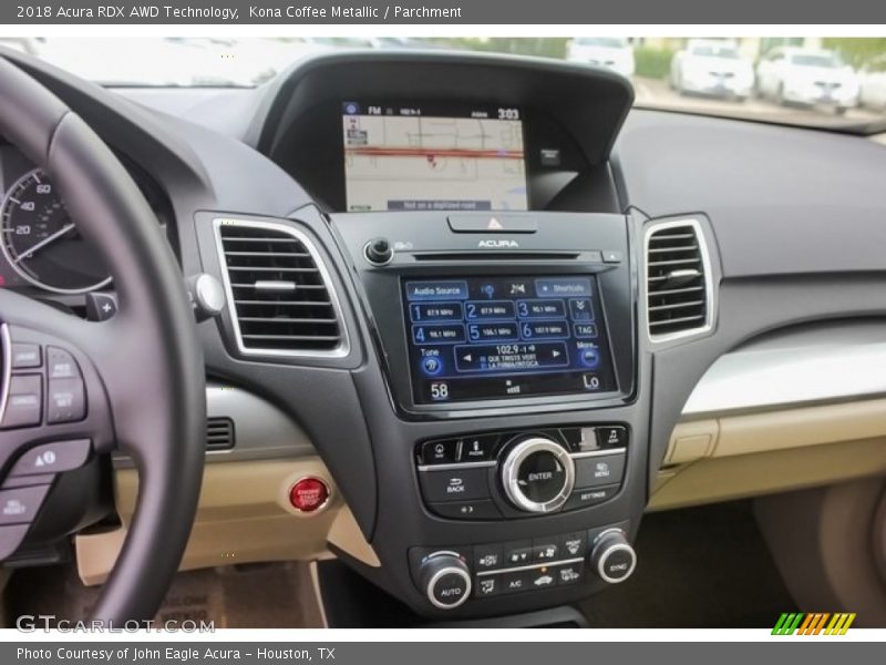 Kona Coffee Metallic / Parchment 2018 Acura RDX AWD Technology