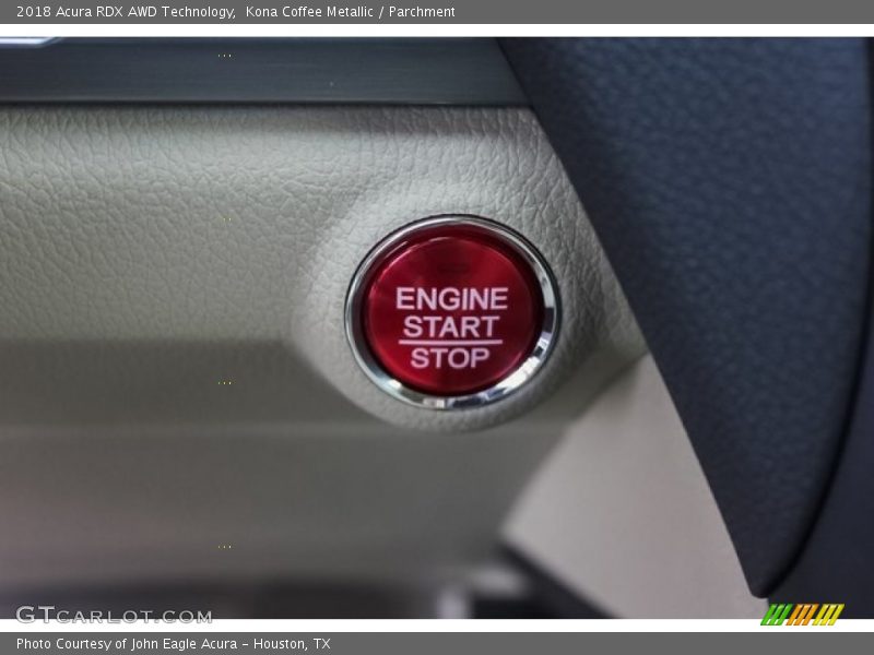 Kona Coffee Metallic / Parchment 2018 Acura RDX AWD Technology