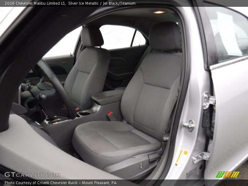 Silver Ice Metallic / Jet Black/Titanium 2016 Chevrolet Malibu Limited LS