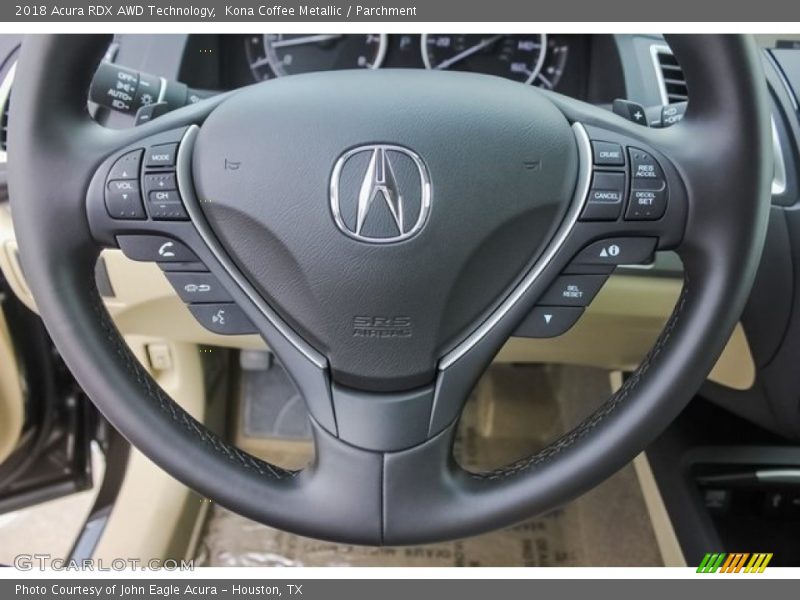 Kona Coffee Metallic / Parchment 2018 Acura RDX AWD Technology