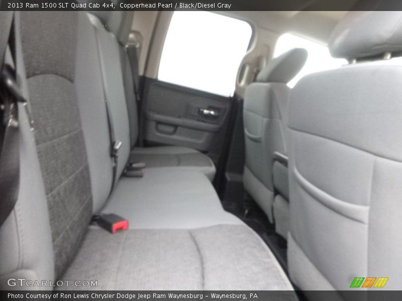Copperhead Pearl / Black/Diesel Gray 2013 Ram 1500 SLT Quad Cab 4x4