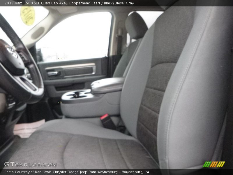 Copperhead Pearl / Black/Diesel Gray 2013 Ram 1500 SLT Quad Cab 4x4