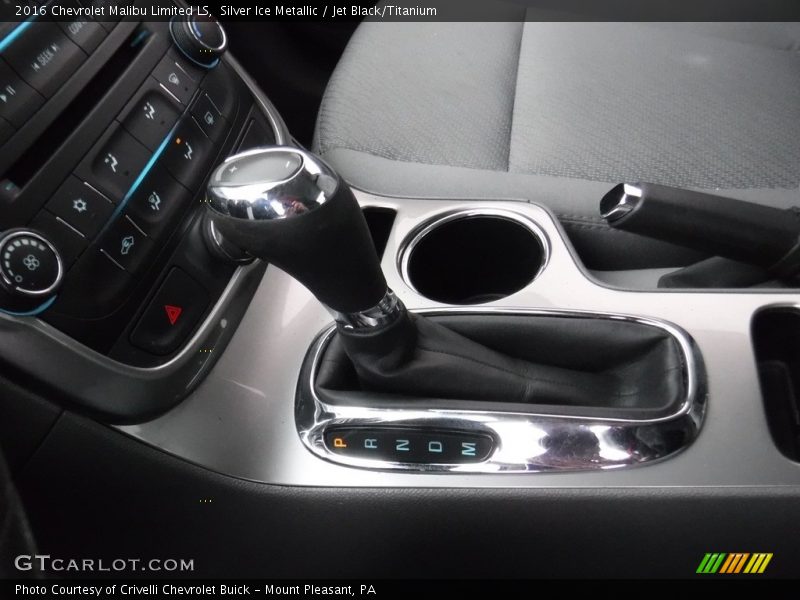 Silver Ice Metallic / Jet Black/Titanium 2016 Chevrolet Malibu Limited LS