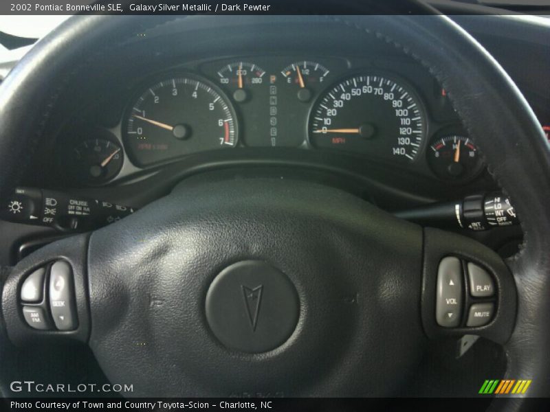 Galaxy Silver Metallic / Dark Pewter 2002 Pontiac Bonneville SLE