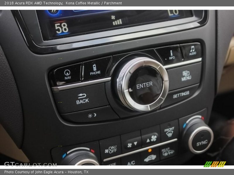 Kona Coffee Metallic / Parchment 2018 Acura RDX AWD Technology