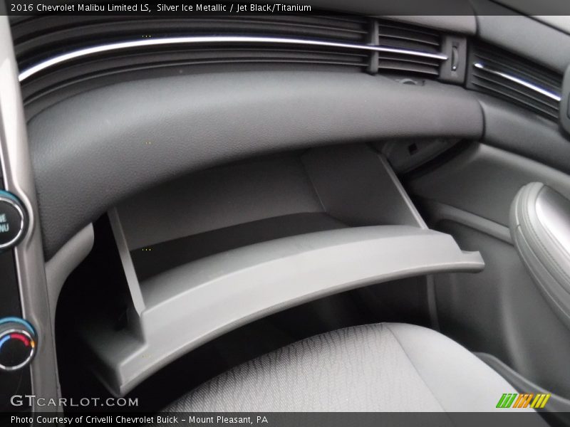 Silver Ice Metallic / Jet Black/Titanium 2016 Chevrolet Malibu Limited LS