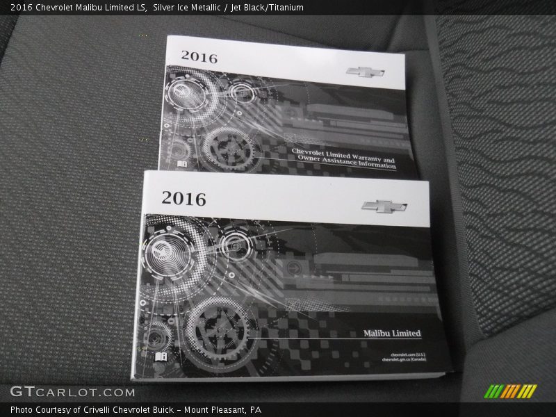 Silver Ice Metallic / Jet Black/Titanium 2016 Chevrolet Malibu Limited LS