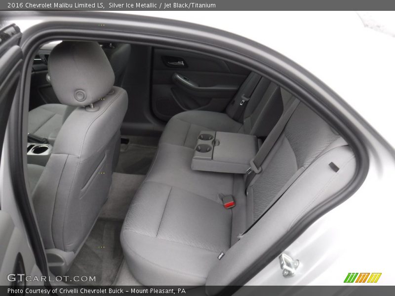 Silver Ice Metallic / Jet Black/Titanium 2016 Chevrolet Malibu Limited LS
