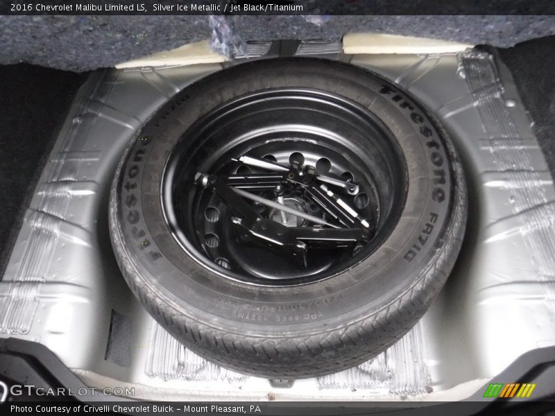 Silver Ice Metallic / Jet Black/Titanium 2016 Chevrolet Malibu Limited LS