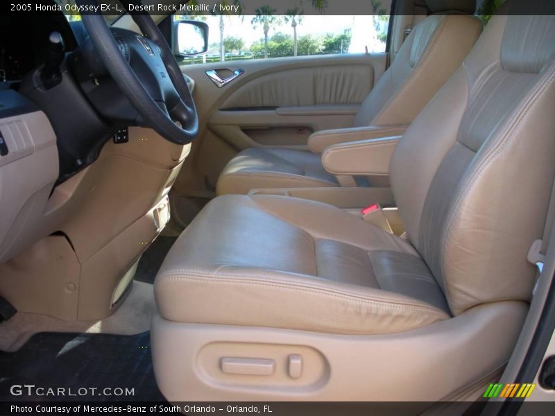 Desert Rock Metallic / Ivory 2005 Honda Odyssey EX-L